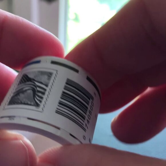 Forever Stamps 1 Roll Of 100 First Class USPS Stamp U.S. Flag Photo Postage - Picture 5 of 11